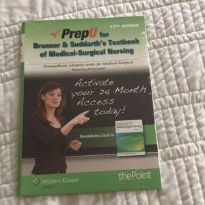 NWT Prep u code for brunner&suddarths med-surg